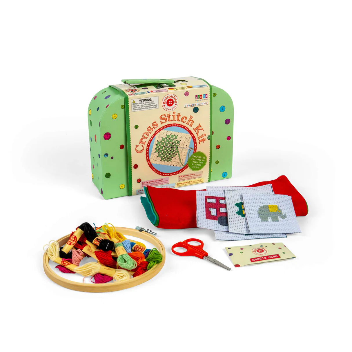 Bigjigs - Buttonbag Cross Stitch Kit