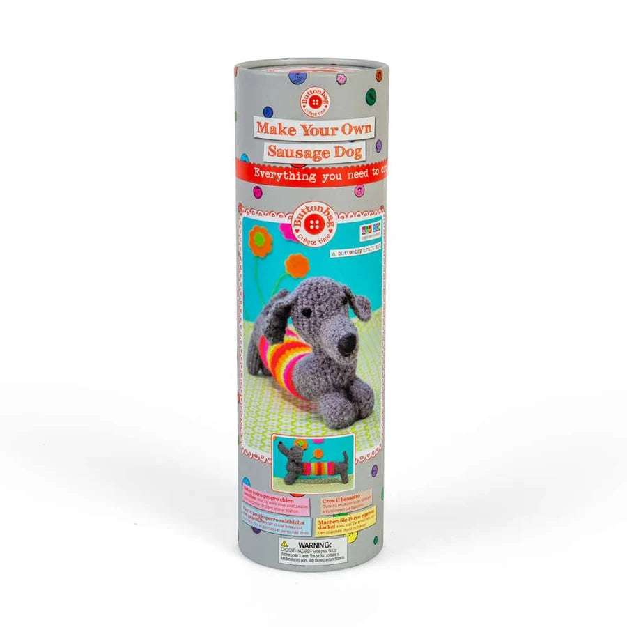 Bigjigs Toys - Buttonbag Crochet Sausage Dog Kit