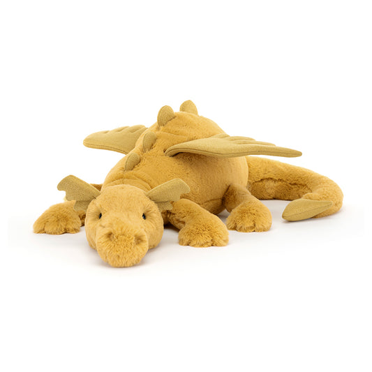 Jellycat - Golden Dragon - Huge