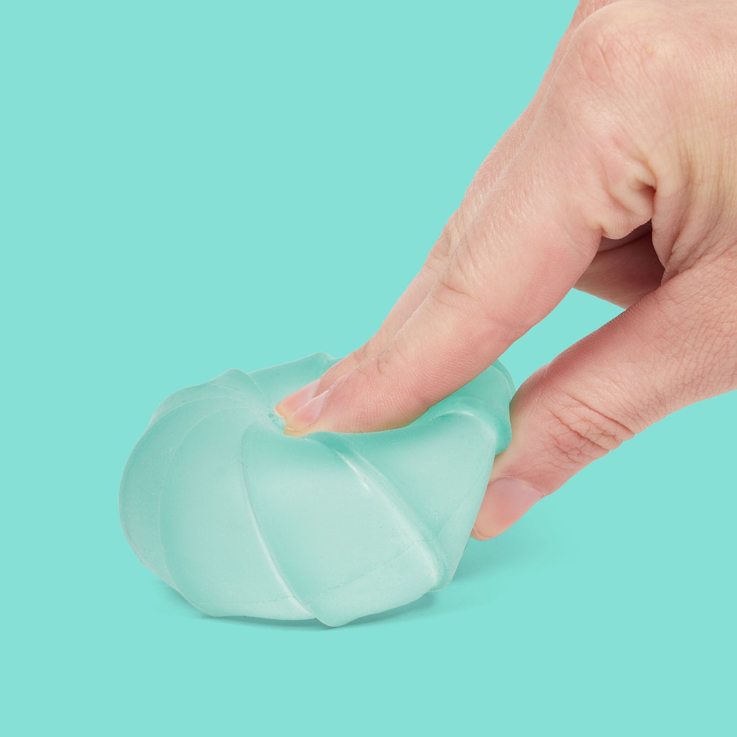Speks - Gump Surface Memory Gel Stress Ball - Sea Glass Edge - Maximum One Per Order