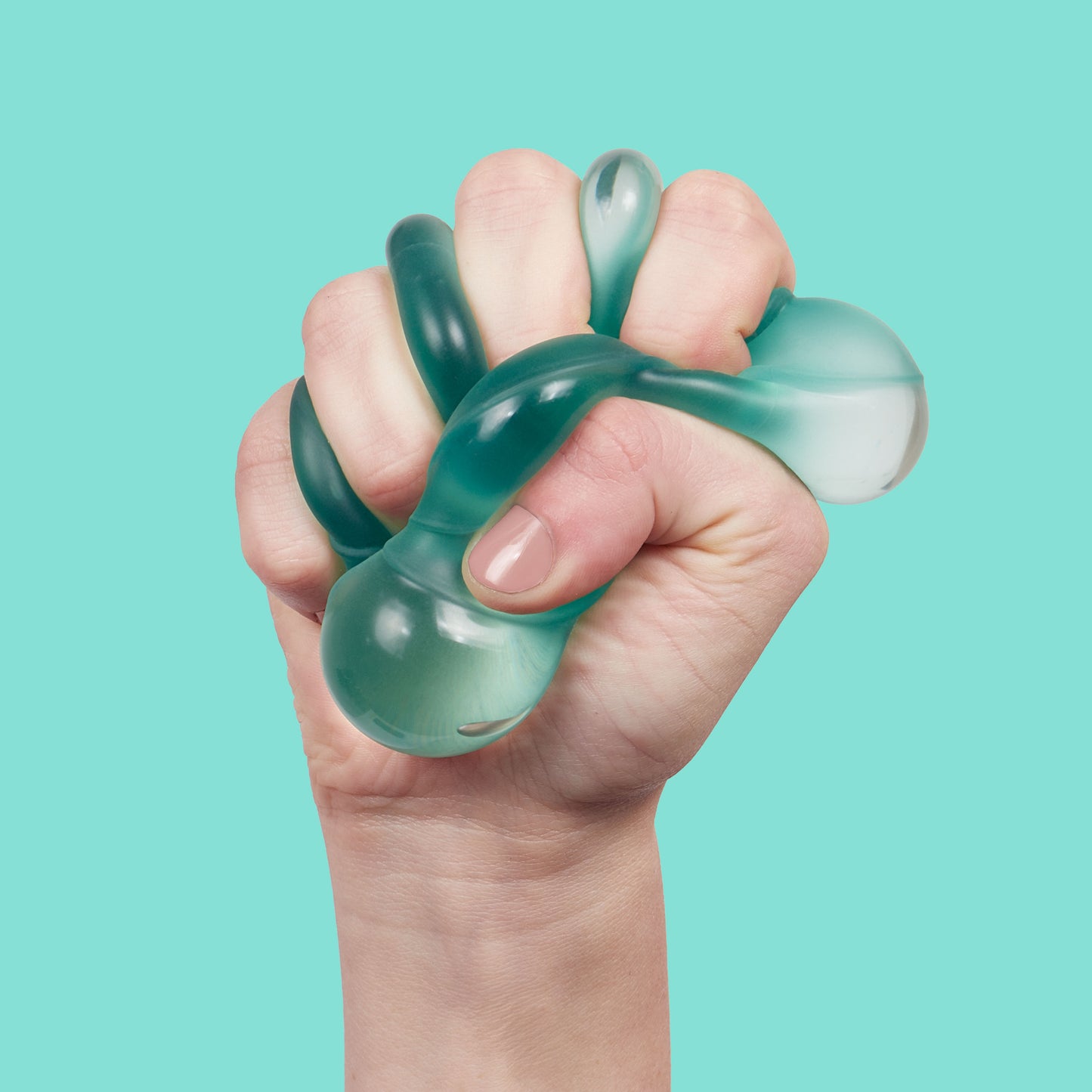 Speks - Gump Surface Memory Gel Stress Ball - Sea Glass Edge - Maximum One Per Order