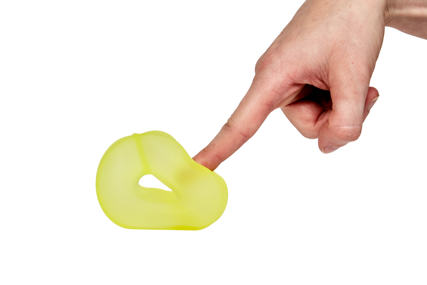 Speks - Gump Loop Memory Gel Stress Ring - Algae - Maximum One Per Order