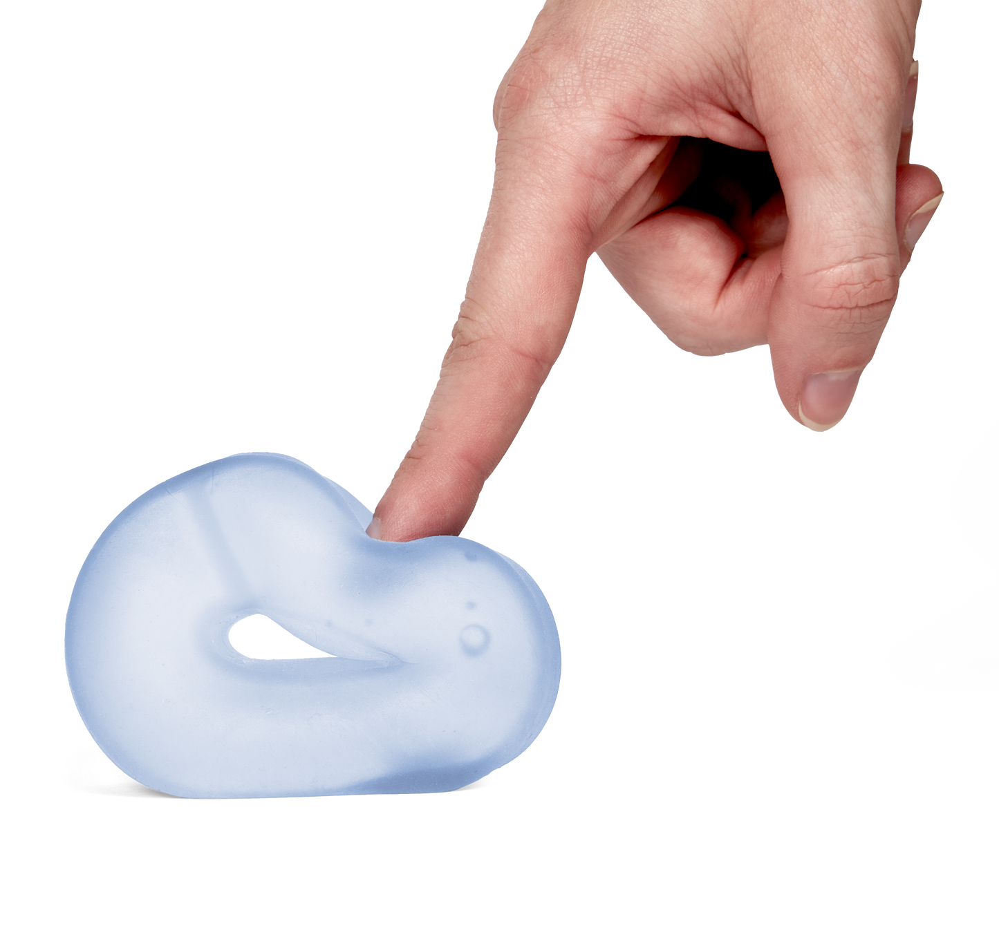 Speks - Gump Loop Memory Gel Stress Ring - Dew - Maximum One Per Order