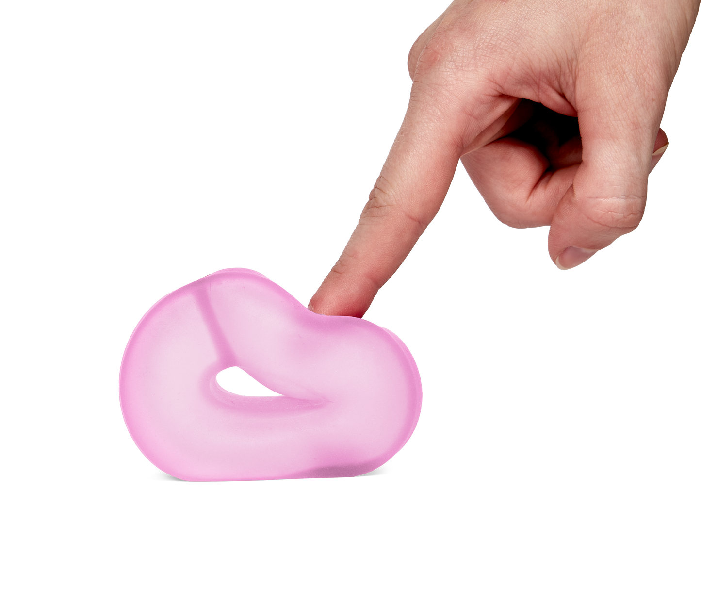 Speks - Gump Loop Memory Gel Stress Ring - Moon Jelly - Maximum One Per Order