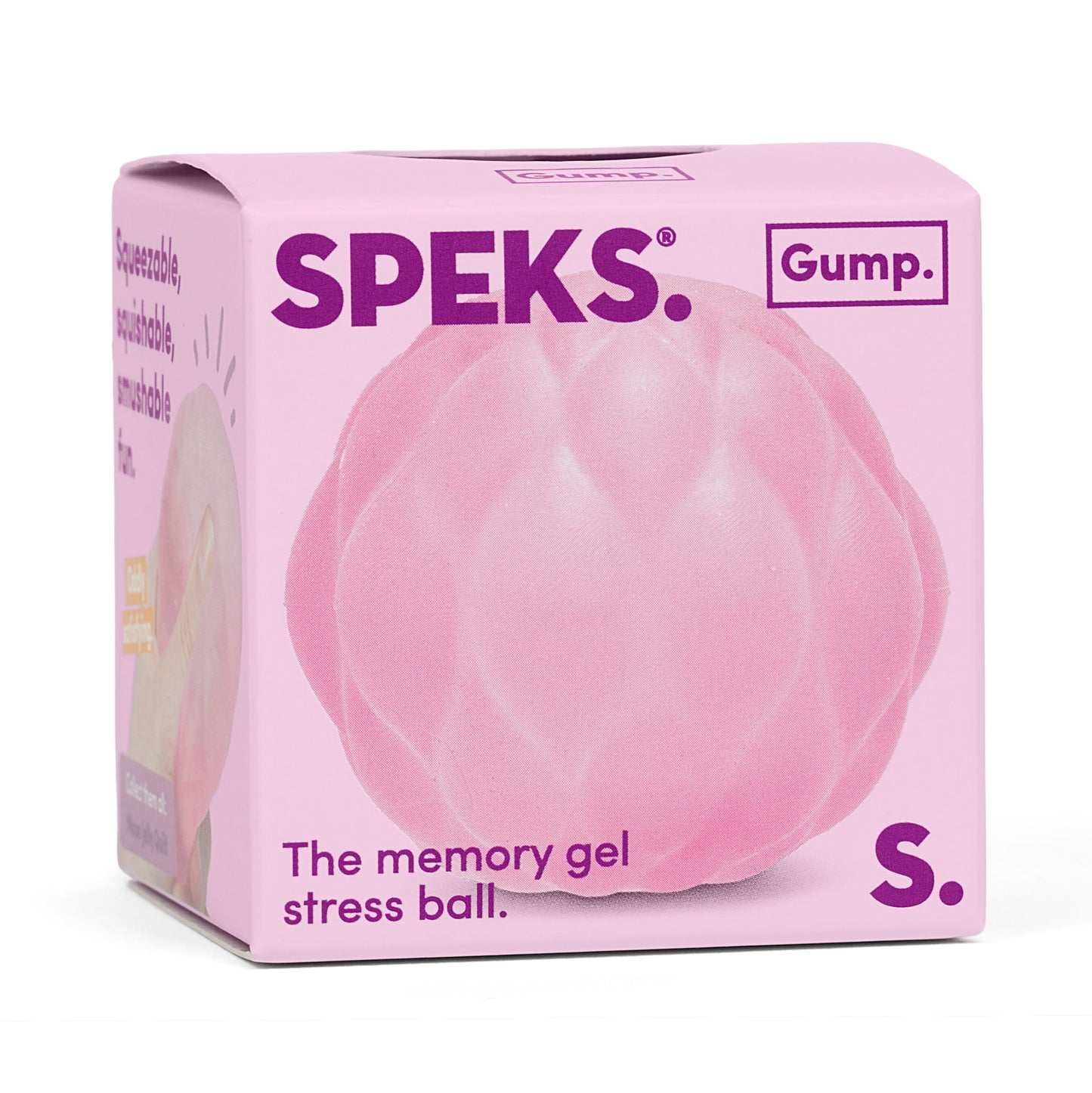 Speks - Gump Surface Memory Gel Stress Ball - Moon Jelly Quilt - Maximum One Per Order
