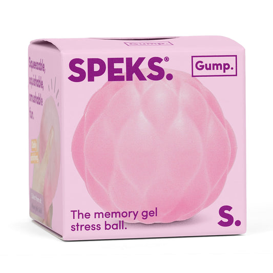 Speks - Gump Surface Memory Gel Stress Ball - Moon Jelly Quilt