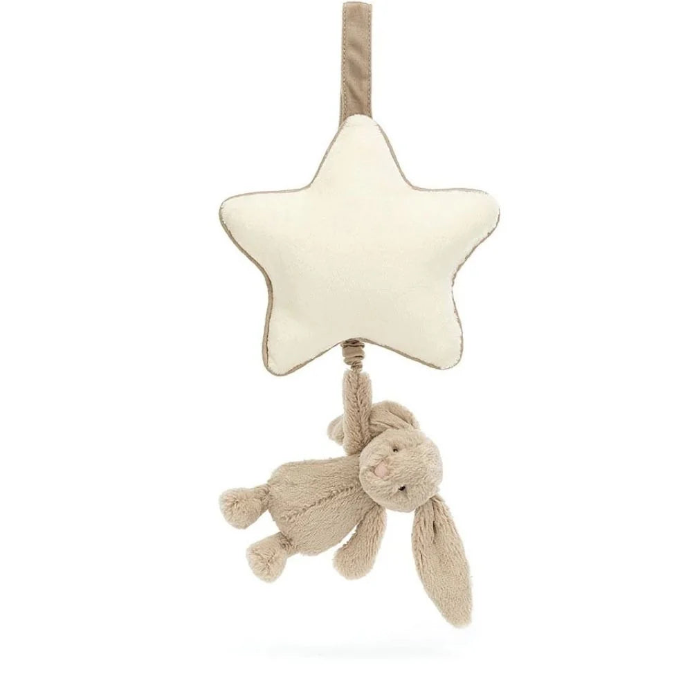 Jellycat - Bashful Beige Bunny Musical Pull