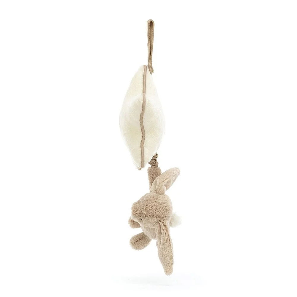 Jellycat - Bashful Beige Bunny Musical Pull