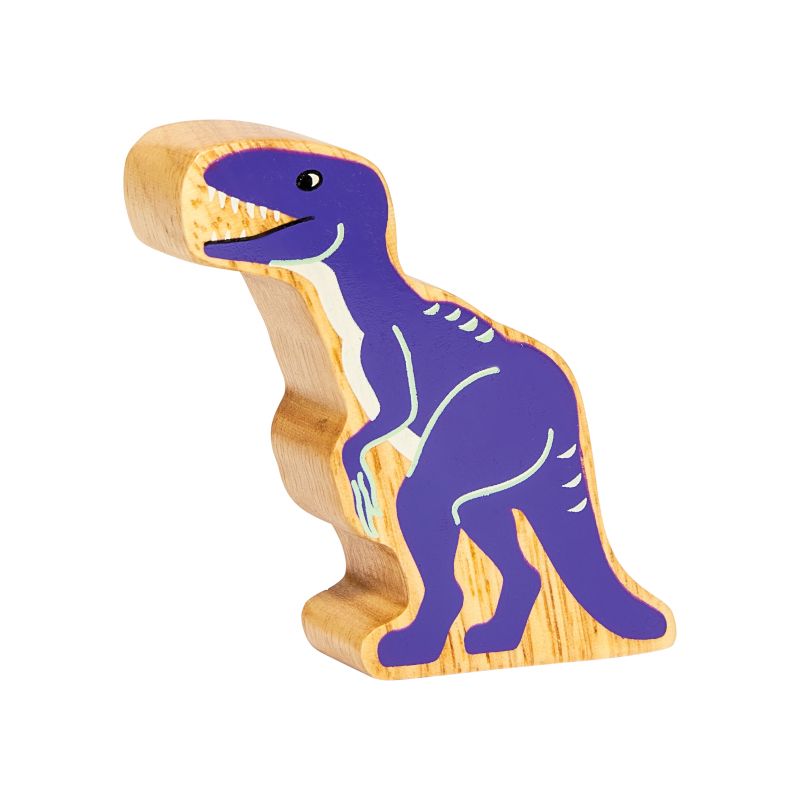 Lanka Kade - Wooden Purple Velociraptor