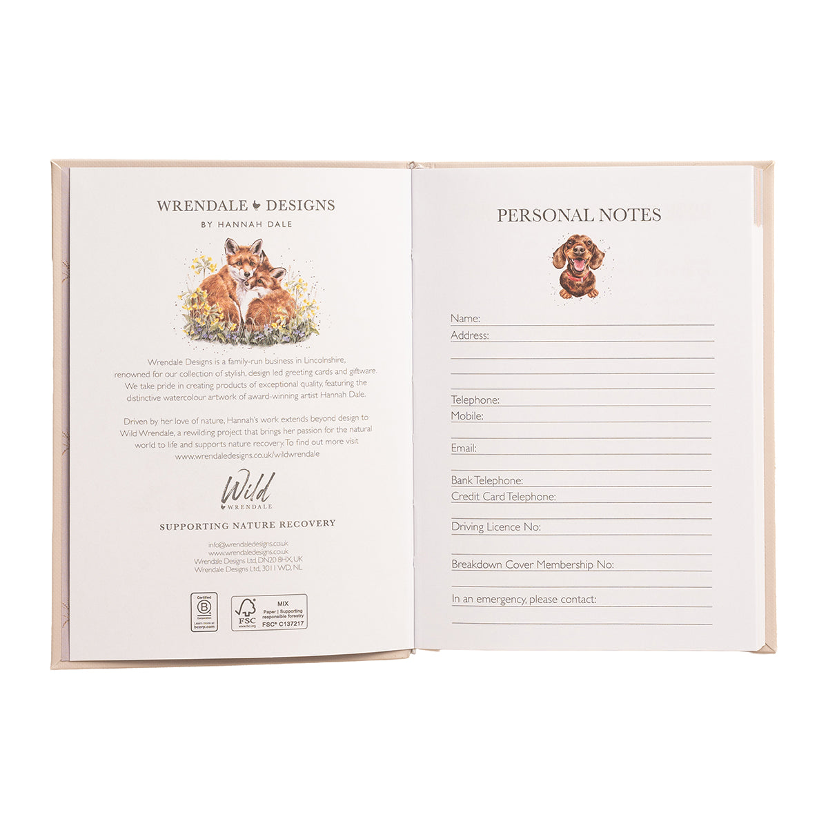 Wrendale Designs - Flexi Diary 2027