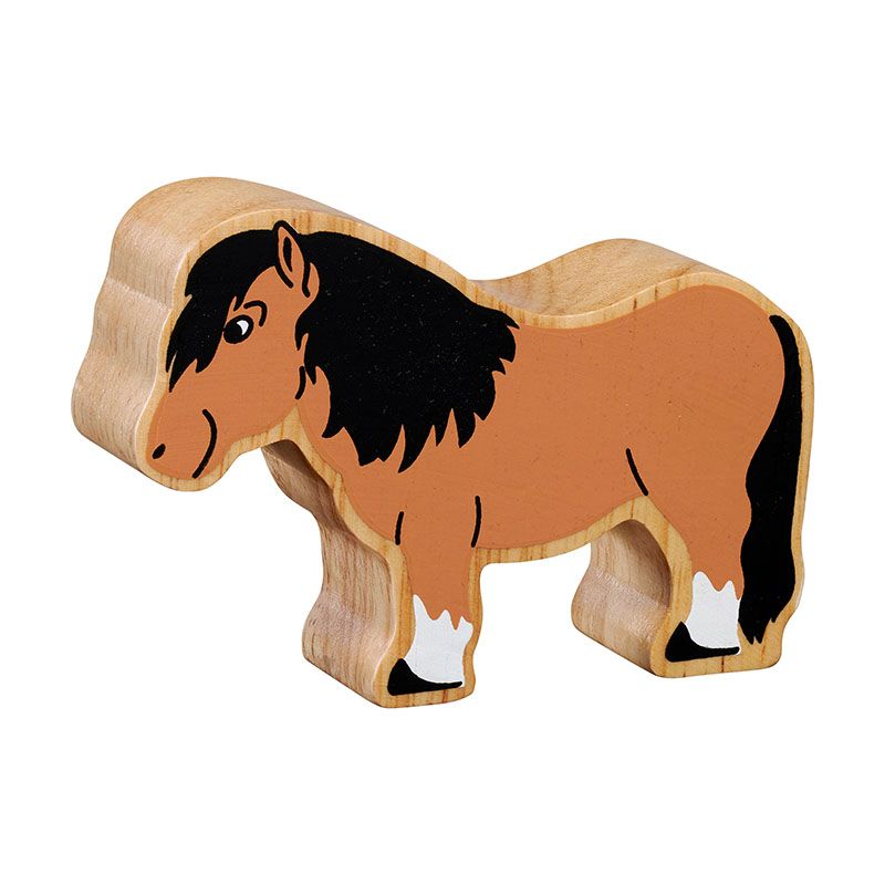 Lanka Kade - Wooden Brown Shetland Pony