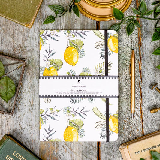 Toasted Crumpet - Lemon (Pure) A5 Lined Notebook