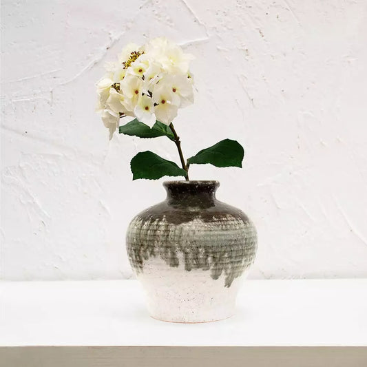 Dipped Crackle Glaze Vase Rosa - Large