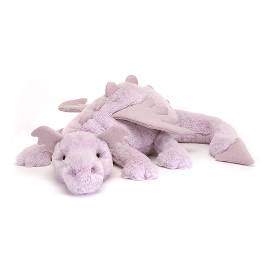 Jellycat - Lavender Dragon - Huge