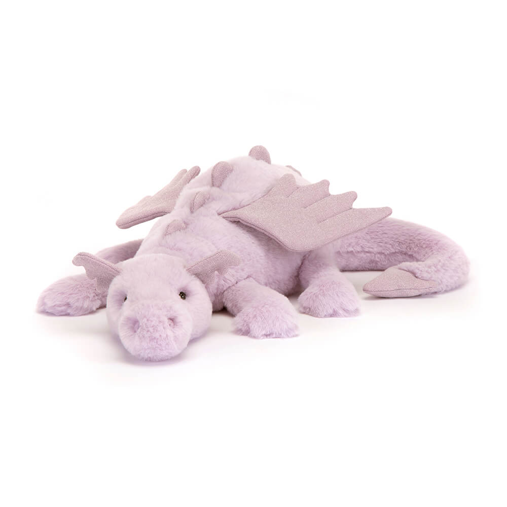 Jellycat - Lavender Dragon  - Medium