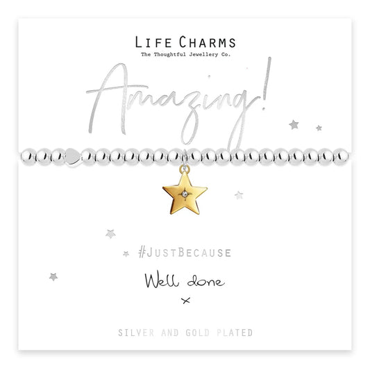 Life Charms - Amazing 'Well Done' Bracelet
