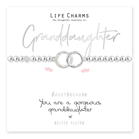 Life Charms - Gorgeous Granddaughter Bracelet