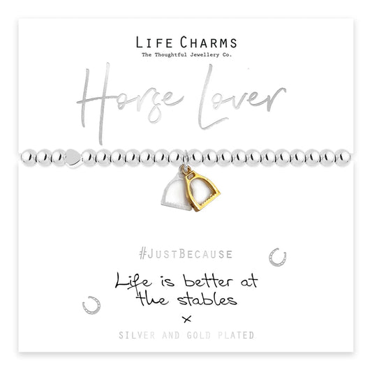 Life Charms - Horse Lover - Life Is Better At The Stables Bracelet