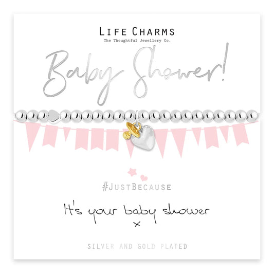 Life Charms - Baby Shower Bracelet
