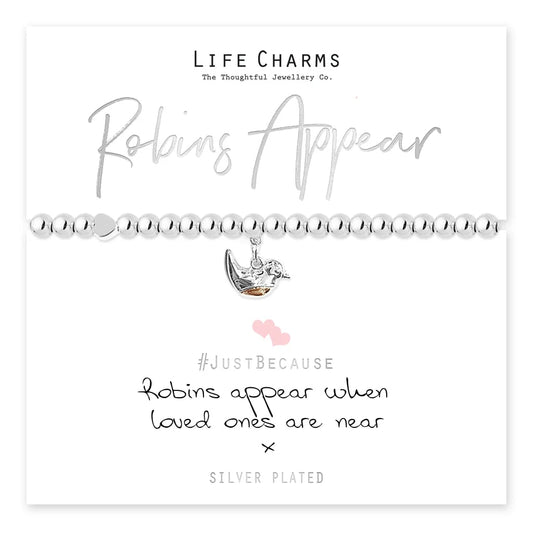 Life Charms - Robins Appear Bracelet