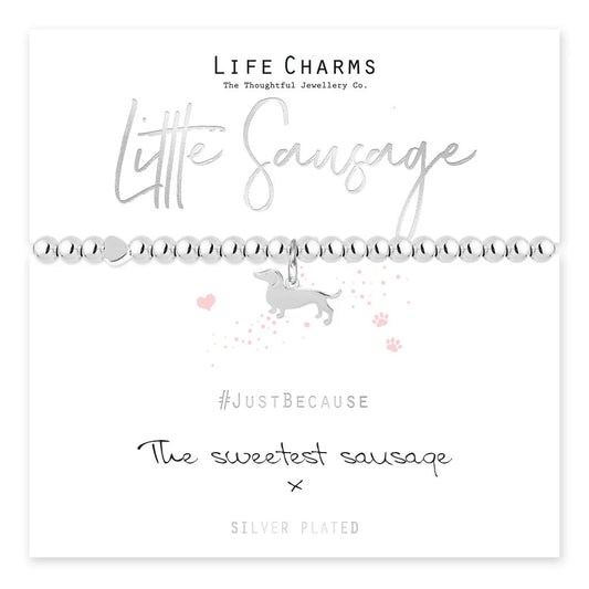 Life Charms - Little Sausage Dachshund Bracelet