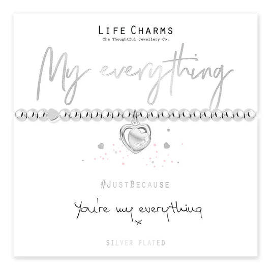 Life Charms - My Everything Heart Charm Bracelet