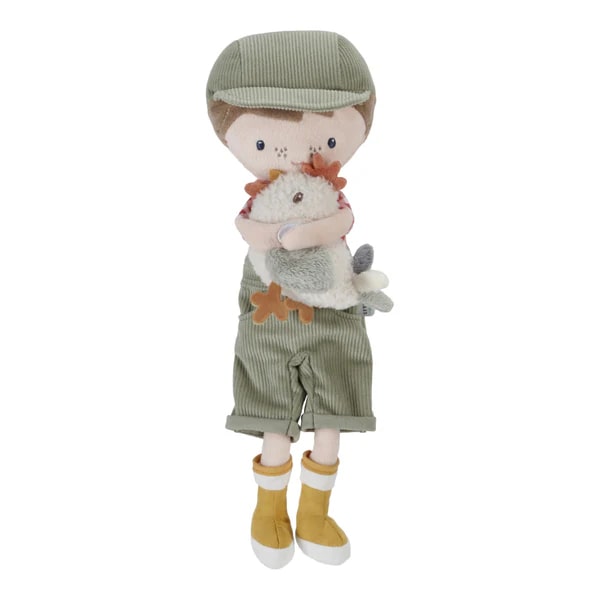Little Dutch - Cuddle Doll - Farmer Jim With Chicken
