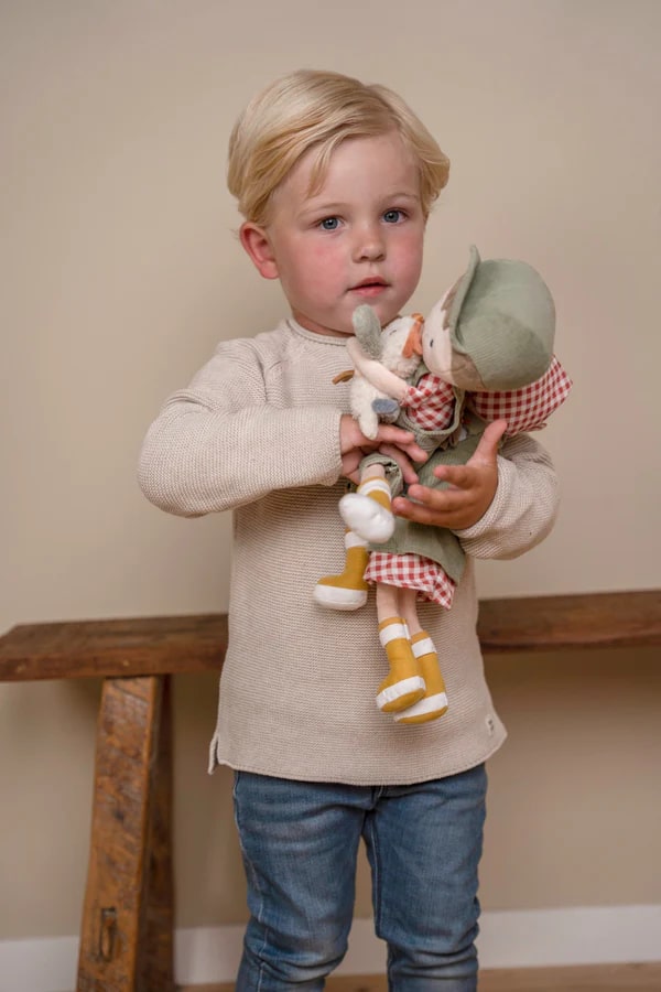 Little Dutch - Cuddle Doll - Farmer Jim With Chicken