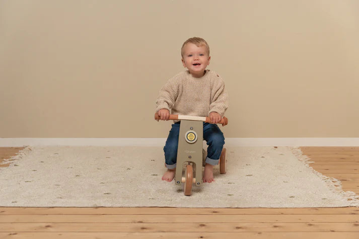 Little Dutch - Wooden Tricycle - Olive