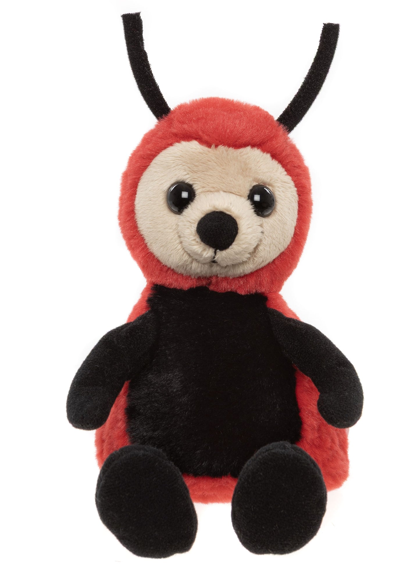 Charlie Bears - Bear & Me Leaf Ladybird Rose Red