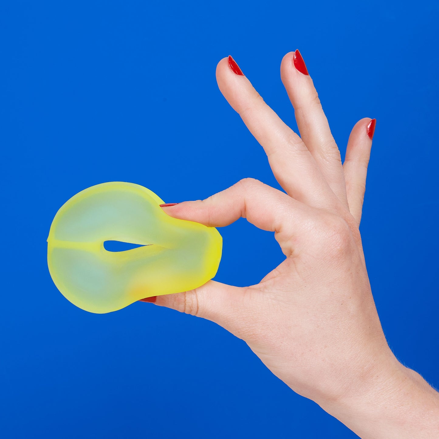 Speks - Gump Loop Memory Gel Stress Ring - Algae - Maximum One Per Order
