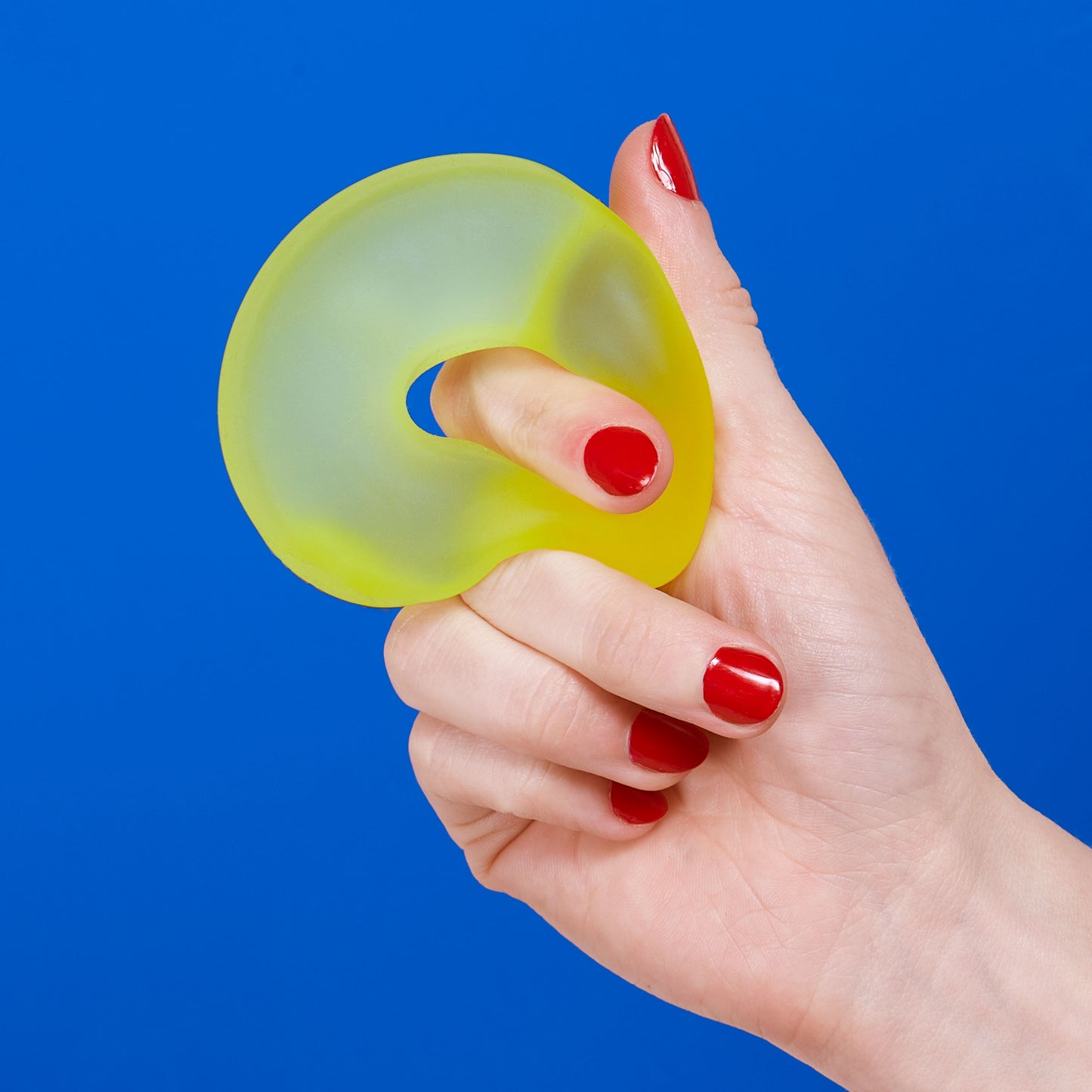 Speks - Gump Loop Memory Gel Stress Ring - Algae - Maximum One Per Order