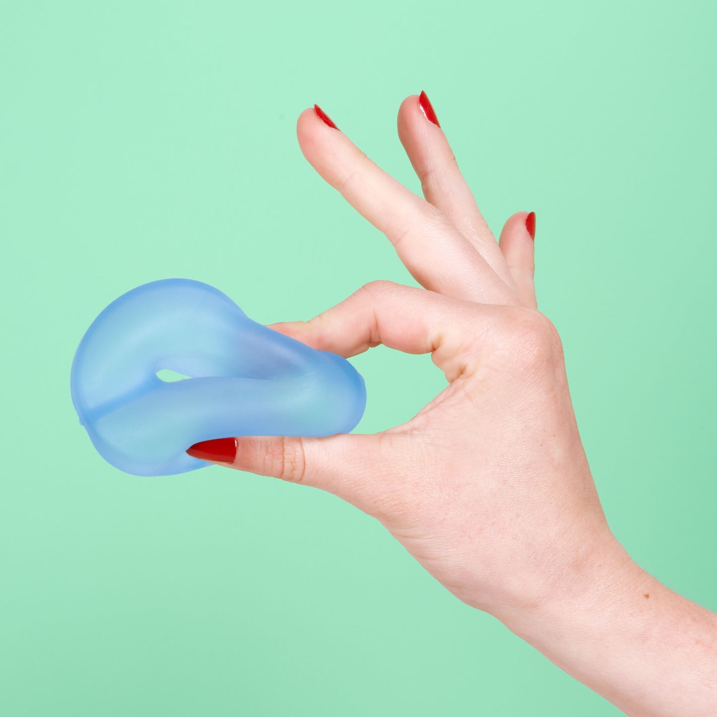 Speks - Gump Loop Memory Gel Stress Ring - Dew - Maximum One Per Order