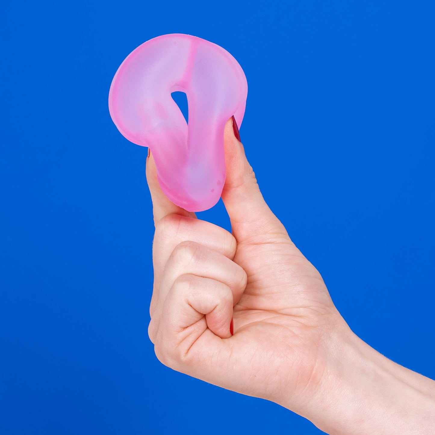 Speks - Gump Loop Memory Gel Stress Ring - Moon Jelly - Maximum One Per Order