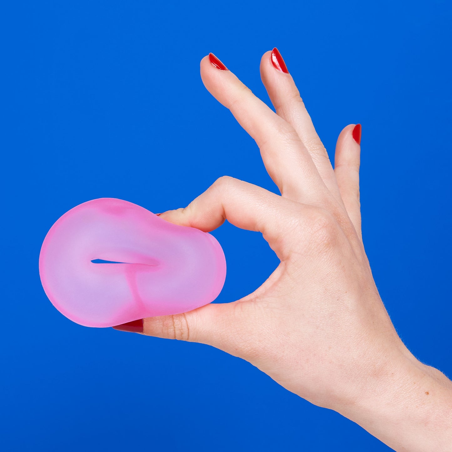 Speks - Gump Loop Memory Gel Stress Ring - Moon Jelly - Maximum One Per Order