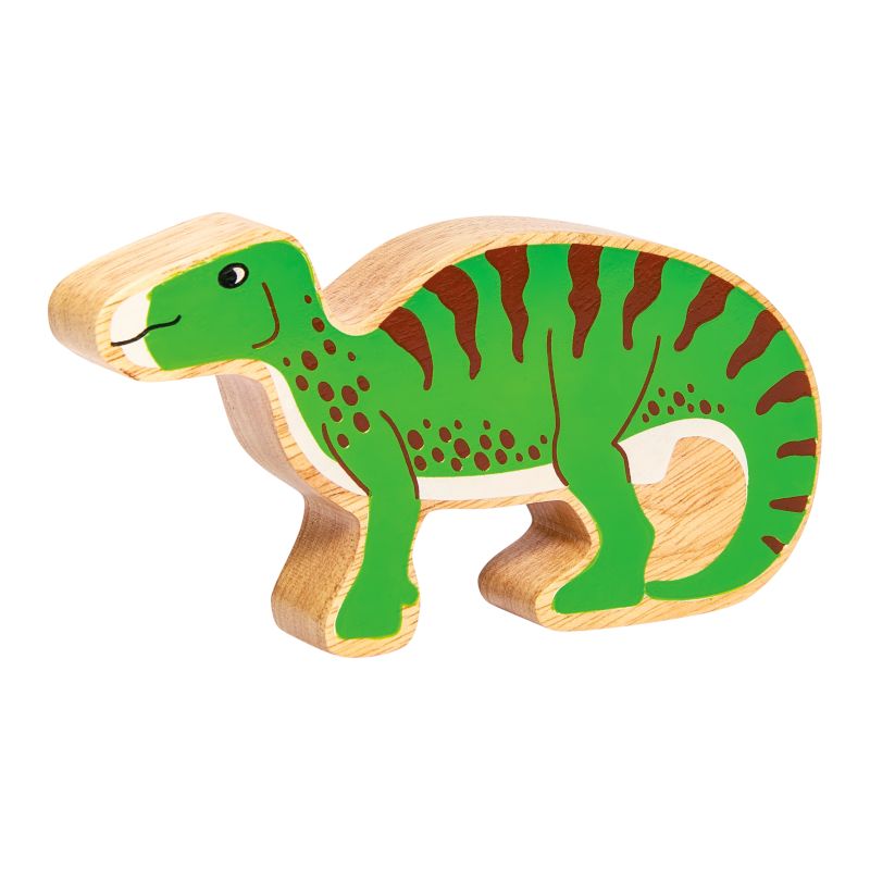 Lanka Kade - Wooden Green Iguanodon