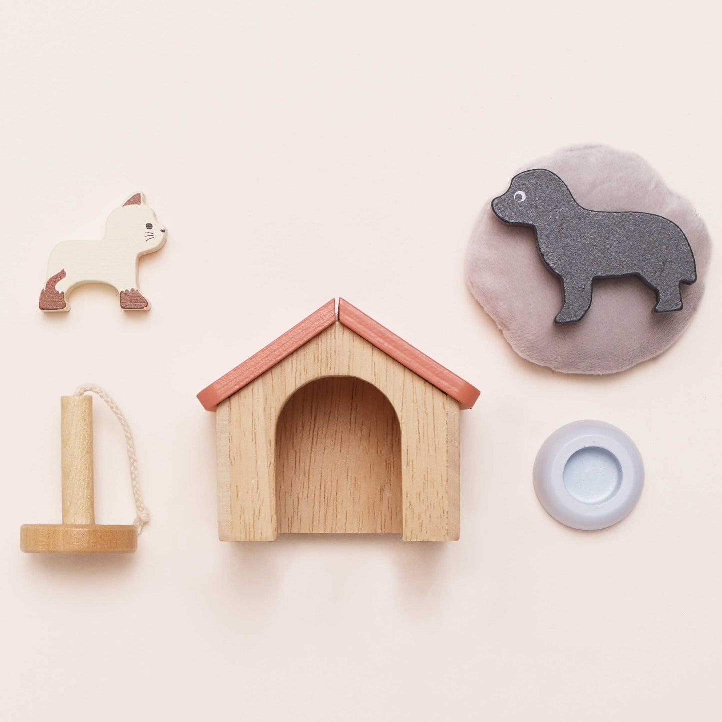 Le Toy Van - Dolls House Pet Set - 6 Piece Set