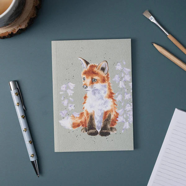 Wrendale Designs - Contemplation Fox - A6 Fox Notebook