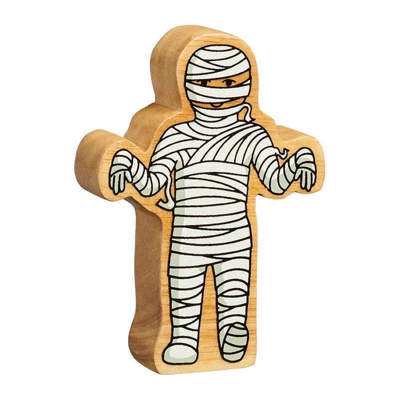 Lanka Kade - Wooden White Mummy Toy