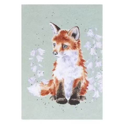 Wrendale Designs - Contemplation Fox - A6 Fox Notebook