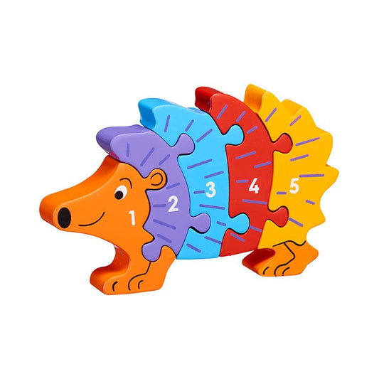 Lanka Kade - Wooden Hedgehog 1-5 Jigsaw Puzzle
