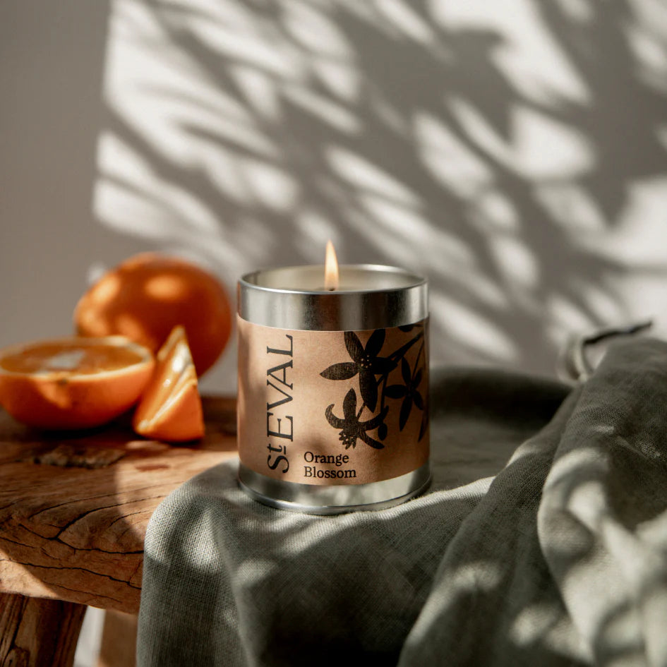 St Eval - Orange Blossom Scented Candle Tin