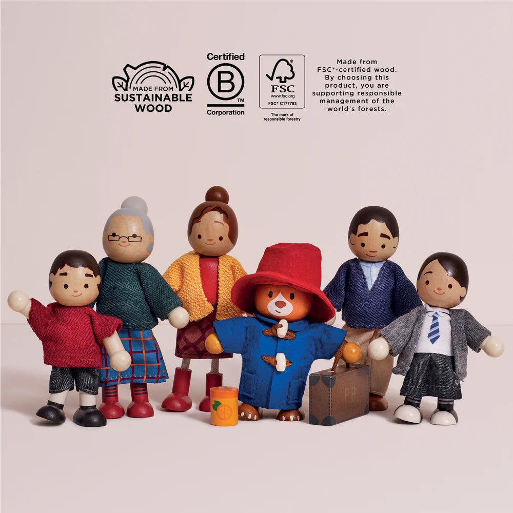 Le Toy Van - Paddington Bear and Family (7 pieces)