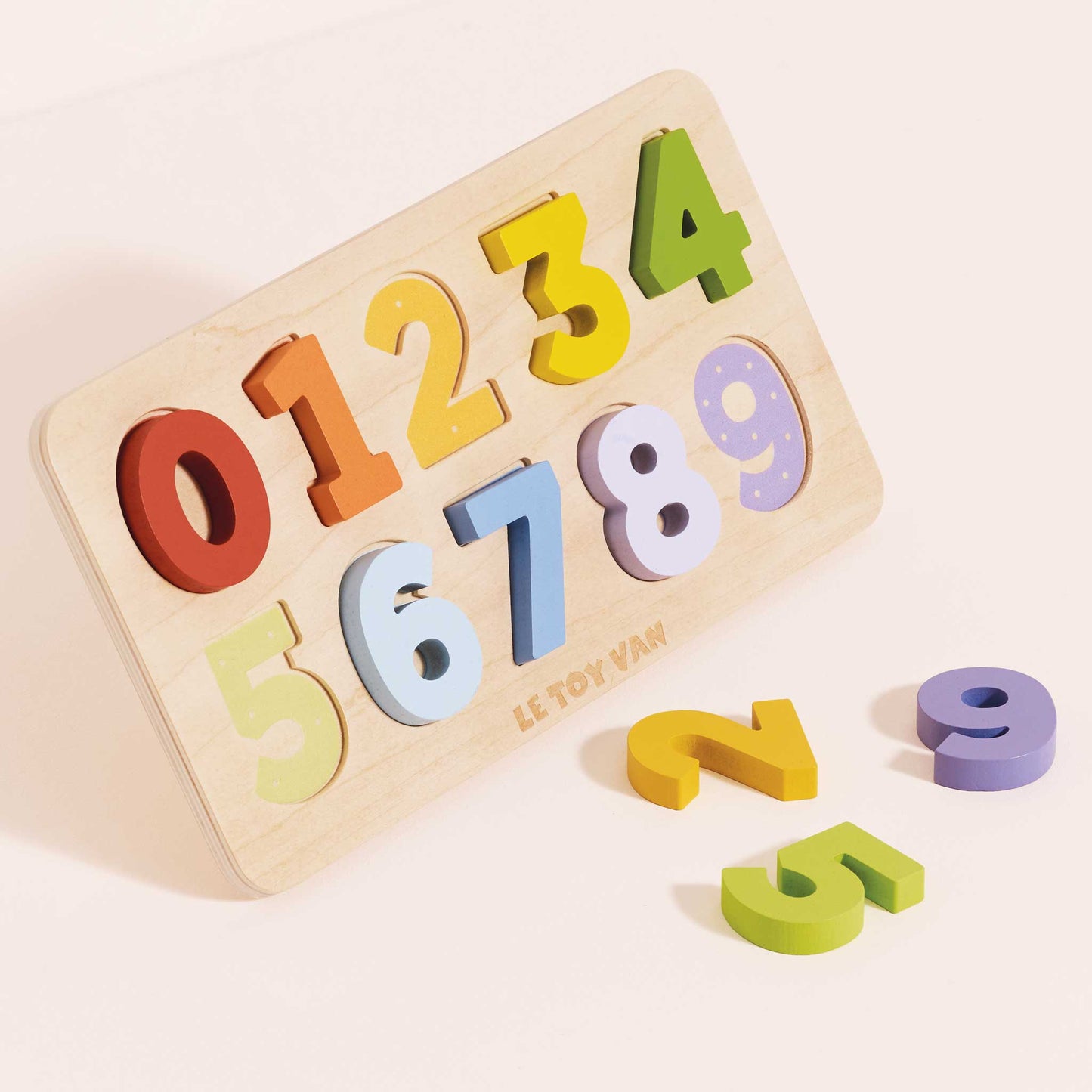 Le Toy Van - Counting Wooden Numbers Shape Sorter