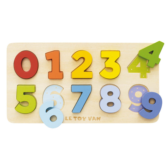 Le Toy Van - Counting Wooden Numbers Shape Sorter
