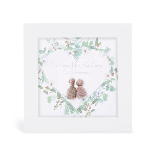 Pebble Art Pictures - New Home, new adventures, new memories
