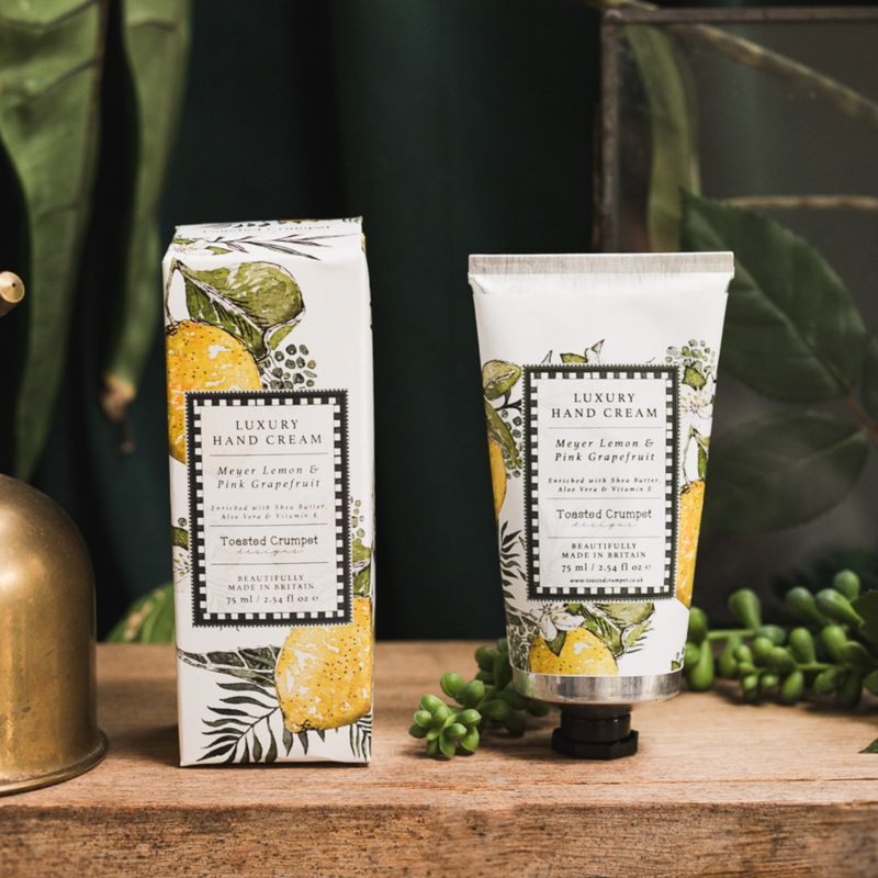 Toasted Crumpet - Meyer Lemon & Pink Grapefruit Luxury Hand Cream
