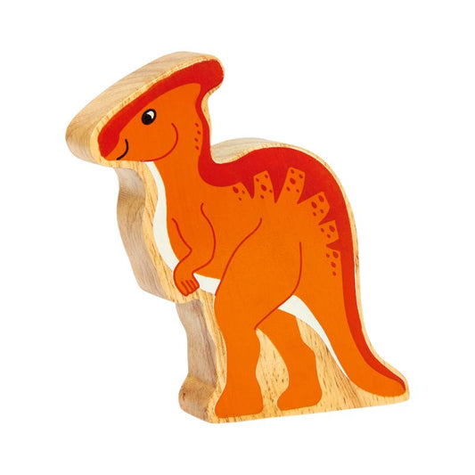 Lanka Kade - Wooden Orange Parasaurolophus