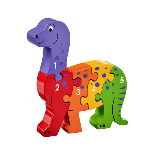 Lanka Kade - Wooden Dinosaur 1-5 Jigsaw Puzzle