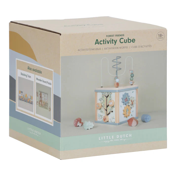 Little Dutch - Activity Cube - Forest Friends